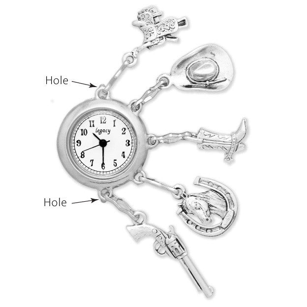 Western Bracelet Charm Watch Face - SamandNan