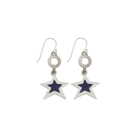 Blue Star Open Cup Earring - SamandNan