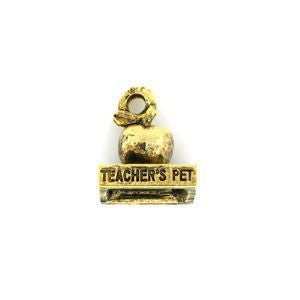 Teachers Pet Apple Gold Plated Chams - SamandNan