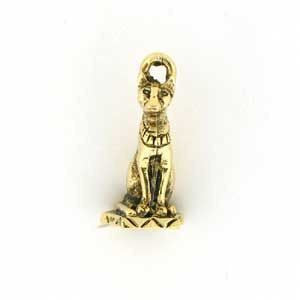 Egyptian Cat Gold Plated Charms - SamandNan