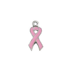 Pink Ribbon Cancer Charm - SamandNan