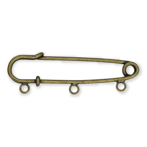 Brass Kilt Charm Pin - SamandNan