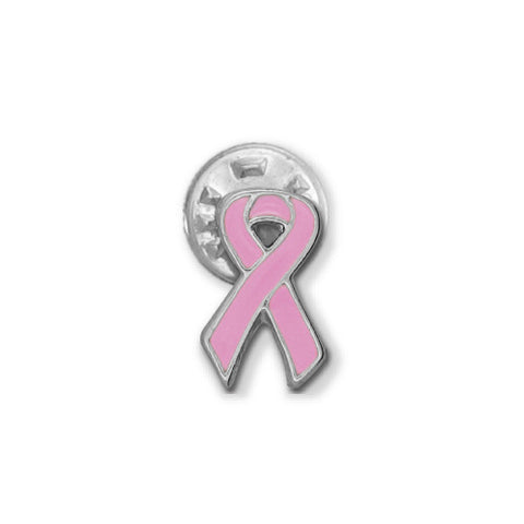Pink Breast Cancer Ribbon Stick Pin - SamandNan