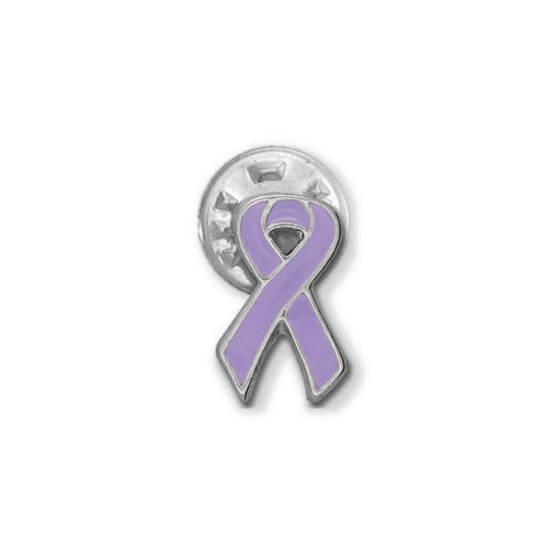 Purple Pancreatic Cancer Ribbon Stick Pin - SamandNan